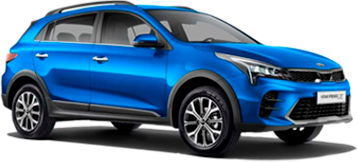 Kia rio синяя фото